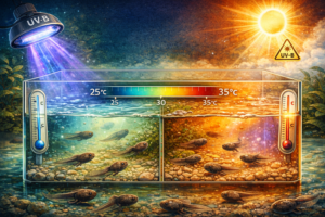 Effect of ultraviolet B radiation on the thermal preference of Engystomops pustulosus tadpoles